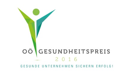 Logo OÖ Gesundheitspreis; myPA ist Gewinner des oberösterreichischen Gesundheitspreises 2016